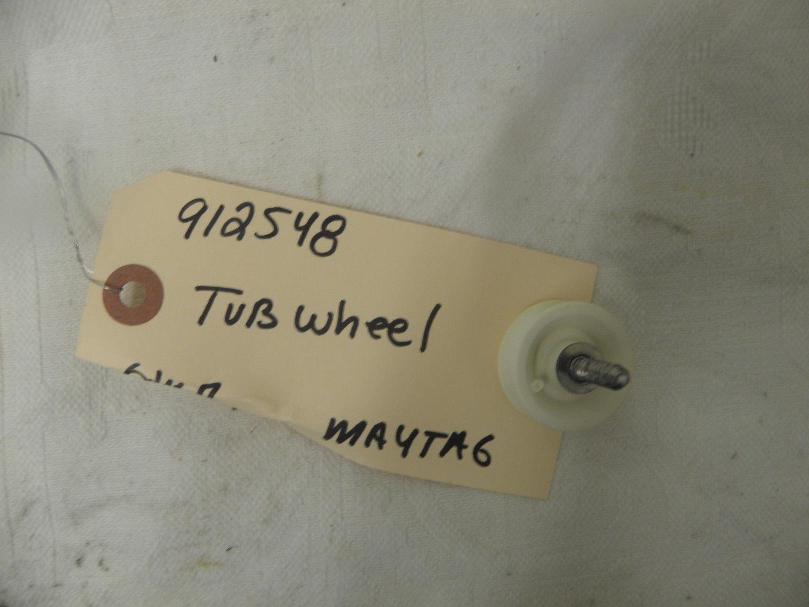 MAYTAG EQ PLUS DISHWASHER 912548 TUB WHEEL MAYTAG EQ PLUS DISHWASHER 912548 TUB WHEEL